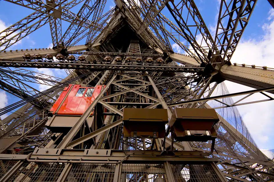Eiffel Tower Paris Elevator