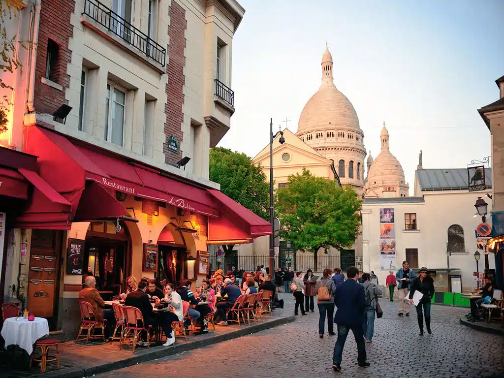 montmartre paris sacre coeur place tertre