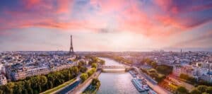 paris sunset seine river cruise • GetYourTickets PARIS