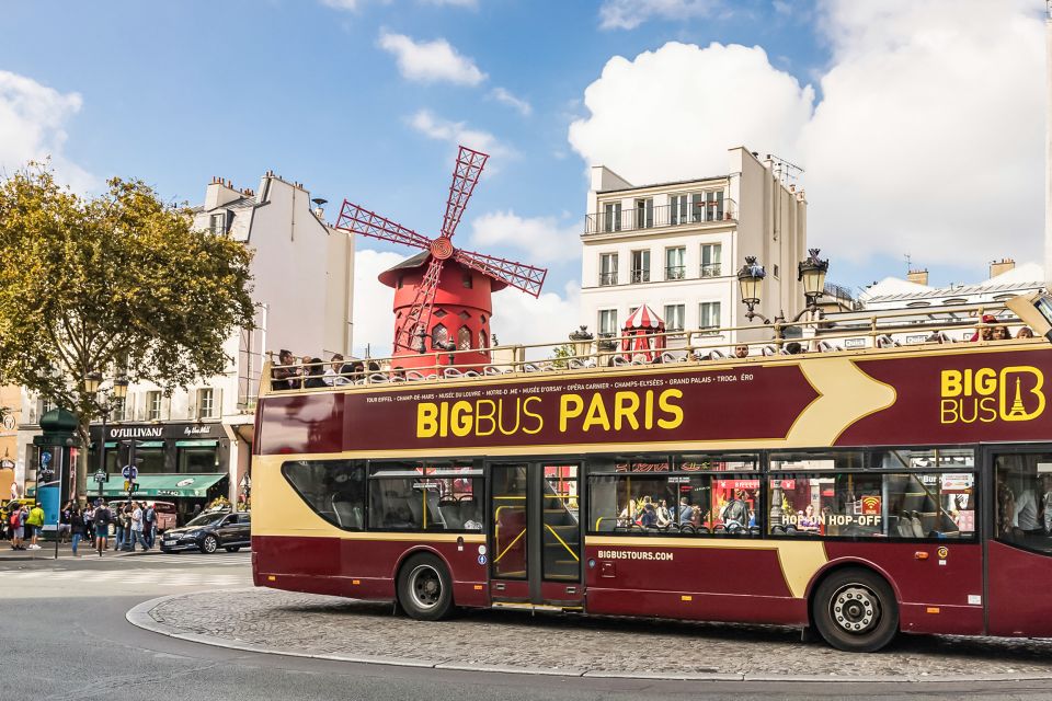 bigbus paris hop on hop off bus tours • GetYourTickets PARIS
