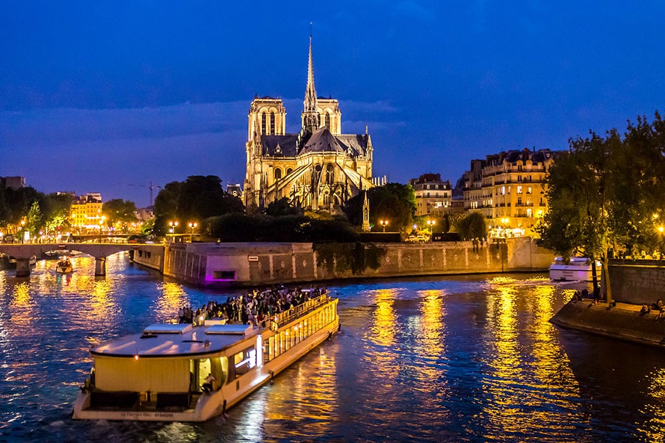 Paris Evening River Seine Cruise with Music • GetYourTickets PARIS