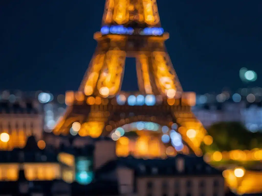 The city of Light Paris in France