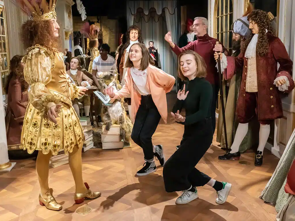 Grevin Wax Museum King Louis XIV Paris France
