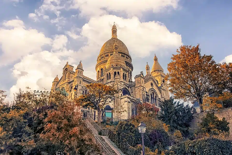 Montmartre Paris Sacre Coeur View